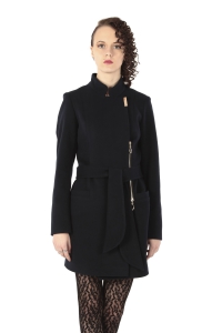 Женское пальто - Арт: 249 black - Размеры: 42 44 46 48 50 52 