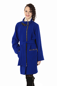 Женское пальто - Арт: 247 cornfl - Размеры: 42-44