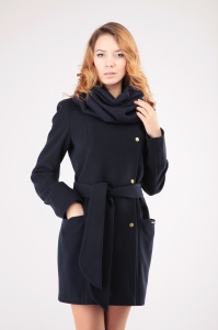 Женское пальто - Арт: 265 индого - Размеры:  48 52 54