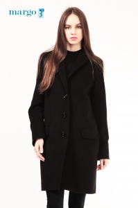 Женское пальто - Арт: 274 чёрный - Размеры: 48 50 52 54